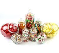 Sweet Tree Celebrations - 9 Jar Plastic Victorian Candy Buffet Sweet Kit Wedding Birthdays Party