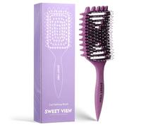 SWEET VIEW Curly Defining Brush, Tangle-Free Defined Curls, EdgeLift, Volume, Enhancing Waves