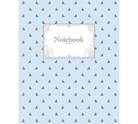 Sweet Violets Cute Pattern Composition Notebook - College Ruled, 110 pages