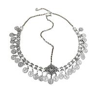 Sweet Wedding Headpiece Bridal Head Chain Hair Jewelry for Women Rhinestone Forehead Headband Accessories for fashion(Silver 3)