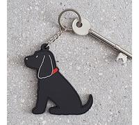 Sweet William Black Cocker Spaniel Keyring
