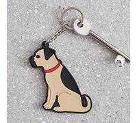 Sweet William Border Terrier Keyring
