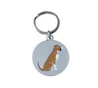 Sweet William Boxer Dog Tag/Keyring