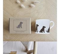 Sweet William Chocolate Cocker Spaniel Mug, White