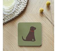 Sweet William Chocolate Labrador Coaster