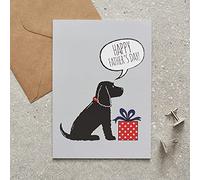 Sweet William Cocker Spaniel (Black) Father's Day Card