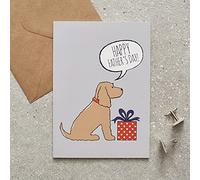 Sweet William Cocker Spaniel (Golden) Father's Day Card