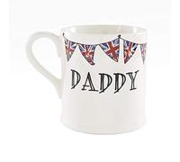 Sweet William Daddy mug with Union Jack bunting