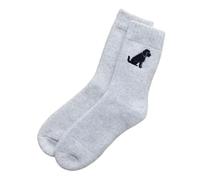 Sweet William Designs Black Cockapoo Dog Walking Socks