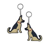 Sweet William German Shepherd Keyring
