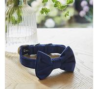 Sweet William Designs Velvet Bow Tie - Navy