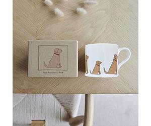 Sweet William Fox Red Labrador Mug, White