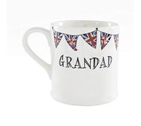 Sweet William Grandad mug with Union Jack bunting