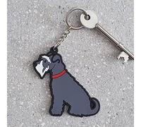 Sweet William Schnauzer Keyring