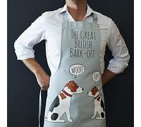 Sweet William Jack Russell apron