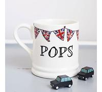 Sweet William Pops mug with Union Jack Bunting