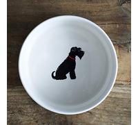 Sweet William Schnauzer (Black) Small Dog Bowl