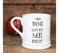 Sweet William The Dog Loves Me Best mug