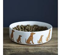 Sweet William Vizsla Dog Bowl