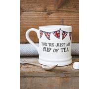 Sweet William You're Just My Cup of Tea Mug with Union Jack Bunting | Microwave & Dishwasher Safe