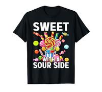 Sweet with A Sour Side Funny Candy Patch Delicious Kids T-Shirt