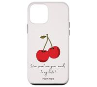 Sweet Words to My Taste Psalm119:103 Bible Faith Based cover Case for iPhone 12 mini