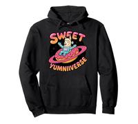 Sweet Yumniiverse Alpaca Astronaut Donut Pullover Hoodie