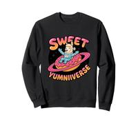 Sweet Yumniiverse Alpaca Astronaut Donut Sweatshirt