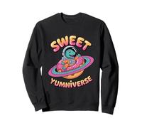 Sweet Yumniverse Donut Astronaut Dino Sweatshirt