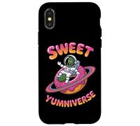 Sweet Yumniverse Donut Astronaut Fun Case for iPhone X/XS