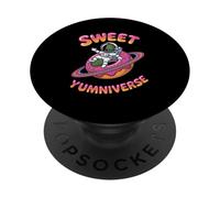 Sweet Yumniverse Donut Astronaut Fun PopSockets Adhesive PopGrip