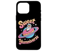 Sweet Yumniverse Donut Astronaut Panda Case for iPhone 16 Pro Max