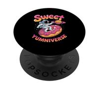 Sweet Yumniverse Donut Astronaut PopSockets Adhesive PopGrip