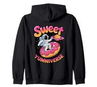 Sweet Yumniverse Donut Astronaut Zip Hoodie