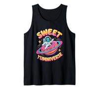 Sweet Yumniverse Donut Space Adventure Fun Tank Top