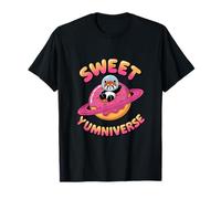 Sweet Yumniverse Donut Space Panda Fun T-Shirt