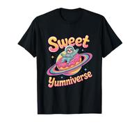 Sweet Yumniverse Sloth Astronaut Donut Delight T-Shirt