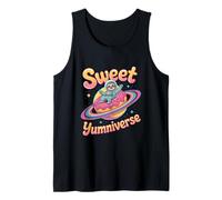 Sweet Yumniverse Sloth Astronaut Donut Delight Tank Top