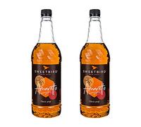 Sweetbird 2 x 1L Amaretto Coffee & Cocktail Syrup & Pump (2 Pumps)