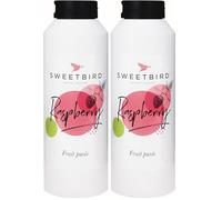 Sweetbird Raspberry Puree (1 Litre) - Vegan Friendly (Pack of 2)