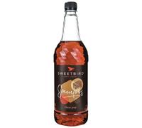 Sweetbird Speculoos Syrup (1 litre) - Vegan Friendly | Brings an authentic bakery flavour profile to professional beverage stations, adding gourmet variety to hot drinks.
