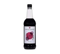 Sweetbird Syrup for Coffee, Soda and Cocktails 1 Litre - Multiple Flavours (Cherry)