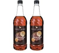 Sweetbird Vanilla Syrup | 1 Litre | FS246 (Pack of 2)