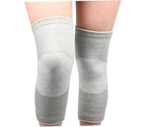 SWEETBIUTI Knee Brace Non-slip Knee Support Brace for Women Knee Compression Sleeve 1Pair Bamboo Charcoal Breathable Elastic for Sports Running Jogging Knee Pain (L)