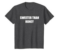 Sweeter Than Honey T-Shirt, Kids, Dark Heather Grey, 2 Years