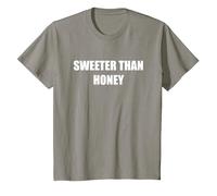 Sweeter Than Honey T-Shirt, Kids, Slate, 3 Years
