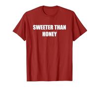 Sweeter Than Honey T-Shirt, Men, Cranberry Red, 3X-Large