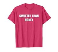 Sweeter Than Honey T-Shirt, Men, Red Heather, Medium