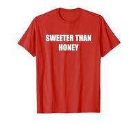 Sweeter Than Honey T-Shirt, Men, Red, L