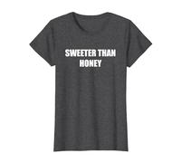 Sweeter Than Honey T-Shirt, Women, Dark Heather Grey, XL